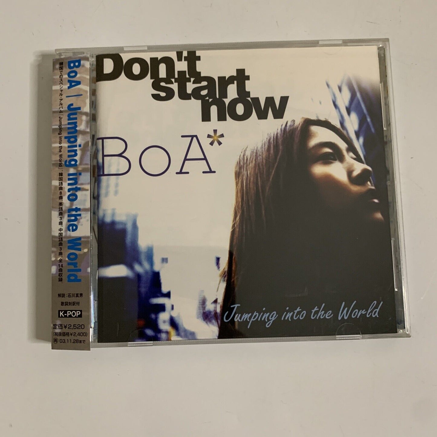 Jumping Into the World by BoA (CD, 2002) Album K-pop Obi Japan