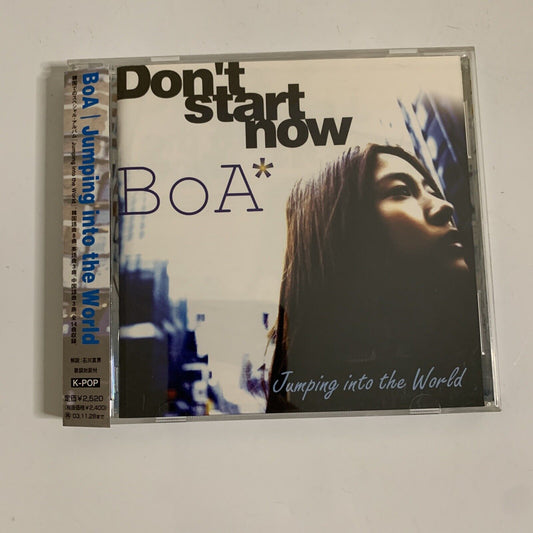 Jumping Into the World by BoA (CD, 2002) Album K-pop Obi Japan