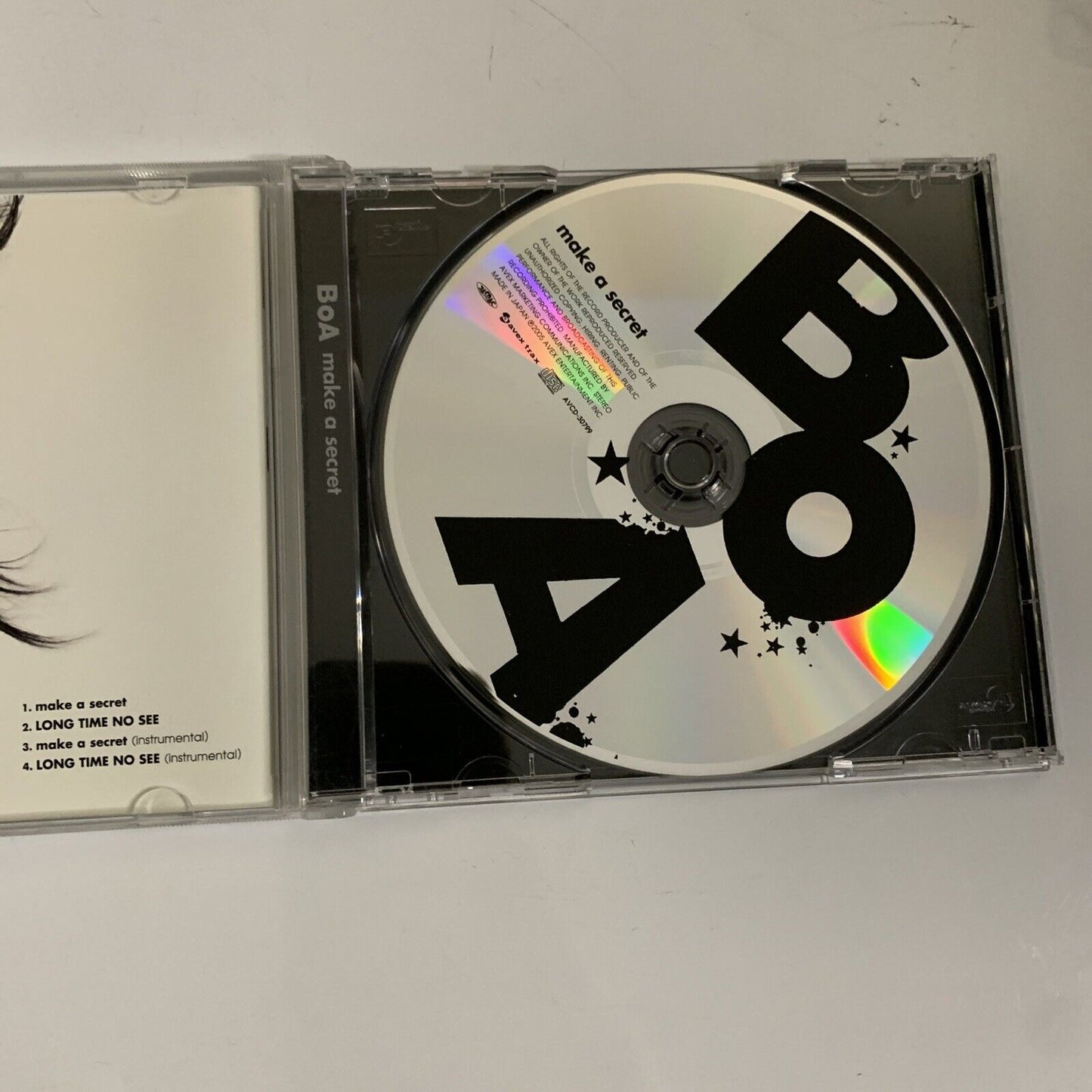BoA – Make A Secret (CD, 2005) K-pop Obi Japan AVCD-30799