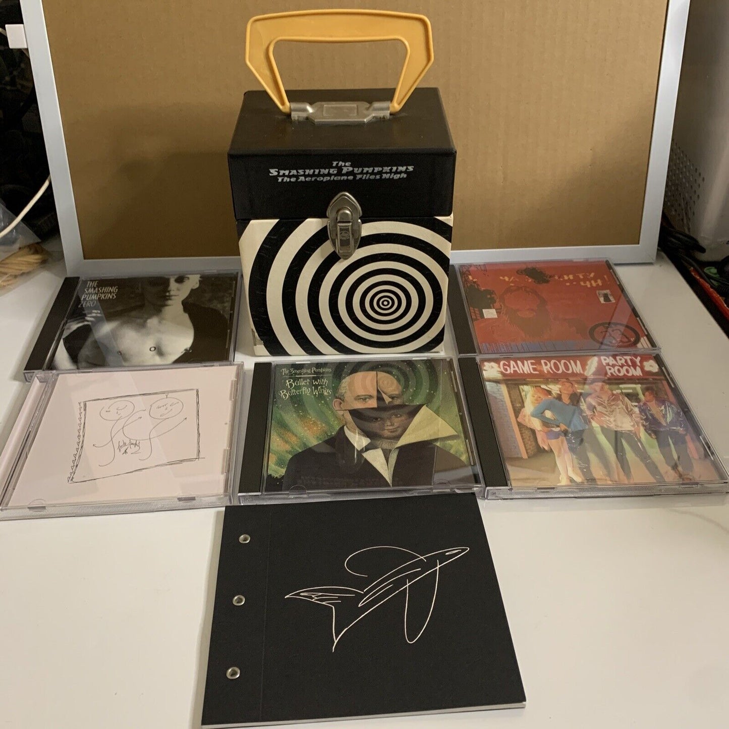 The Smashing Pumpkins – The Aeroplane Flies High Box Set (CD, 5-Disc, Book,1996)