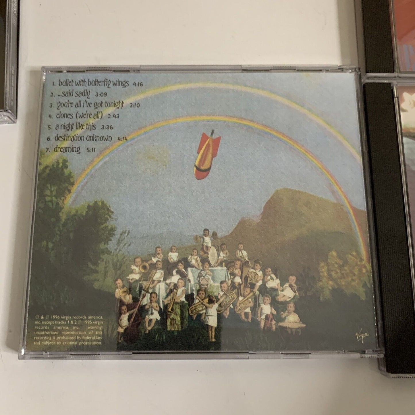 The Smashing Pumpkins – The Aeroplane Flies High Box Set (CD, 5-Disc, Book,1996)