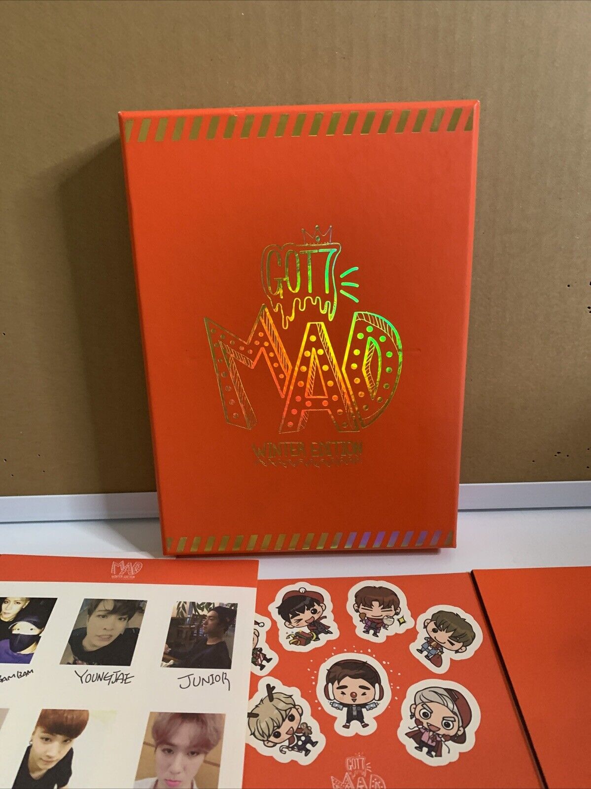 Mad by GOT7 (CD, 2014) Winter Edition Box Set K-pop JYPK0600