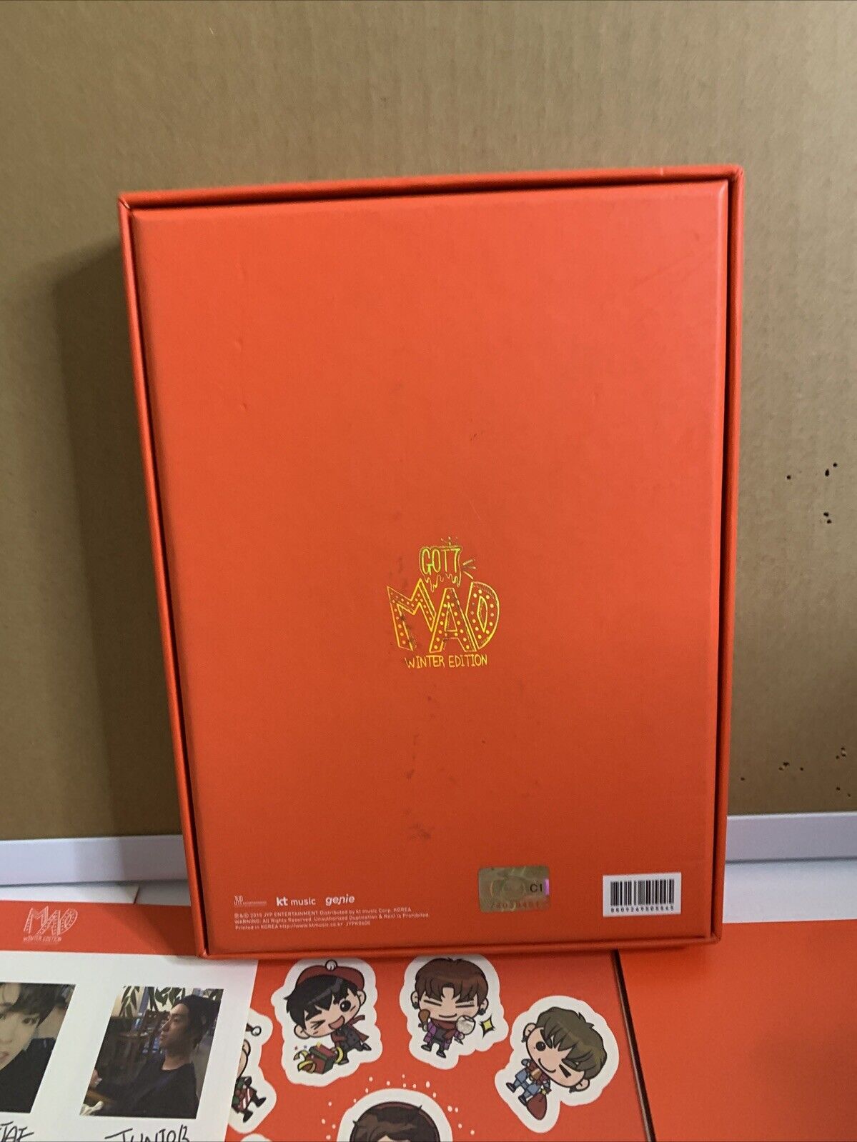 Mad by GOT7 (CD, 2014) Winter Edition Box Set K-pop JYPK0600