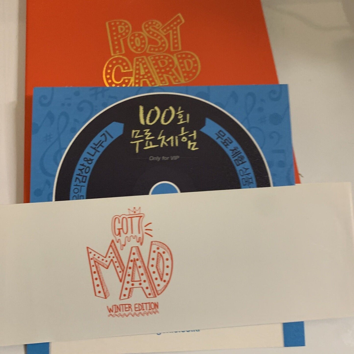 Mad by GOT7 (CD, 2014) Winter Edition Box Set K-pop JYPK0600