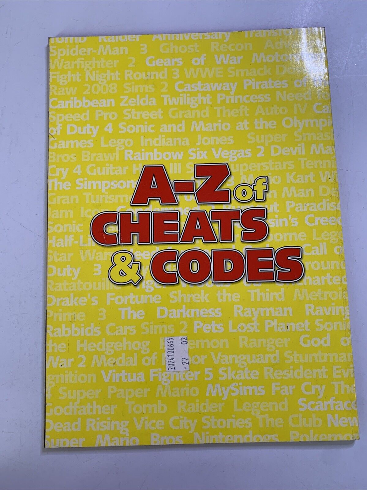 A-Z Of Cheats & Codes 12,925 Collection Magazine PS2 PS3 Wii NDS Xbox 360 GameCu