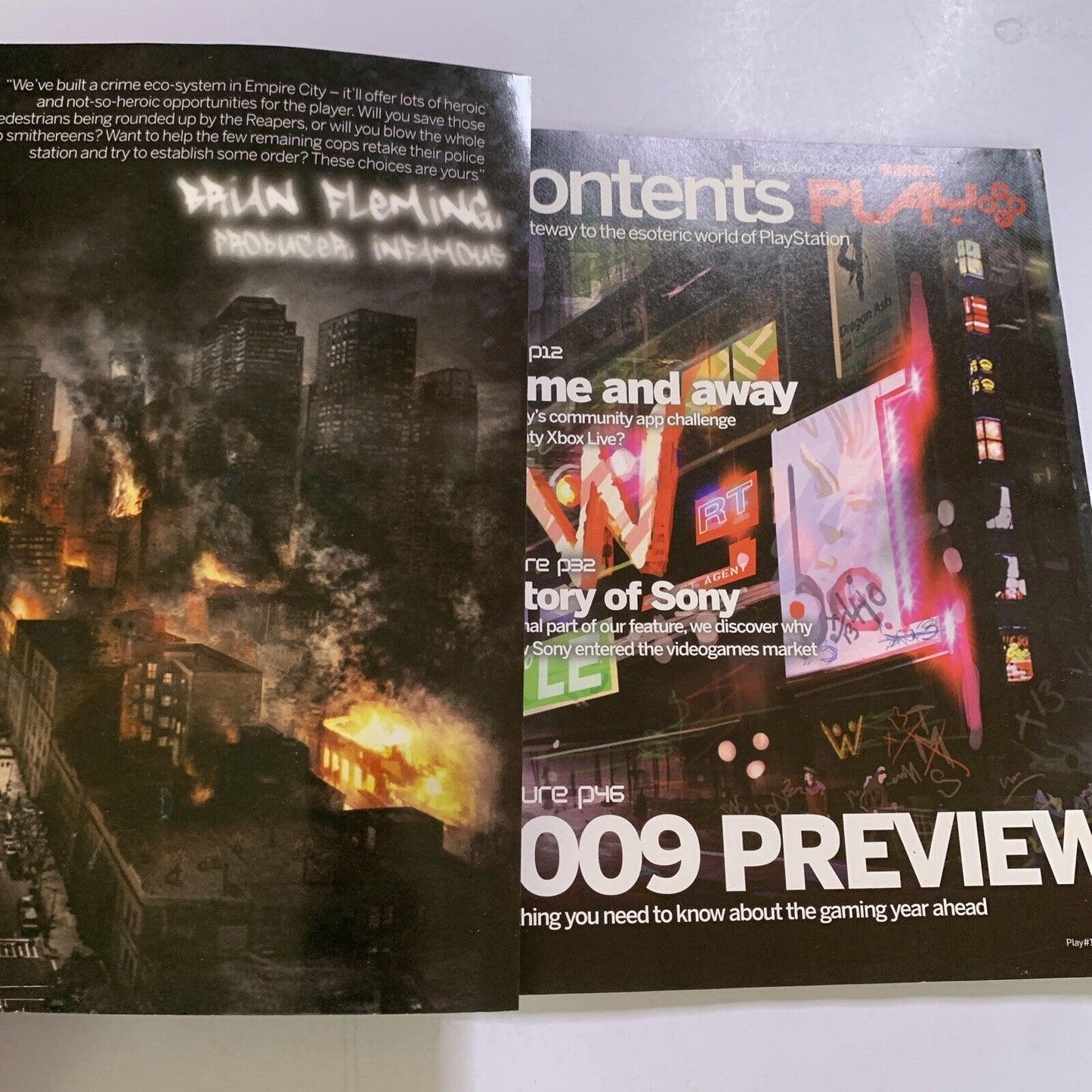 Play PlayStation Magazine No.175 2009 Infamous God Of War 3 Uncharted 2