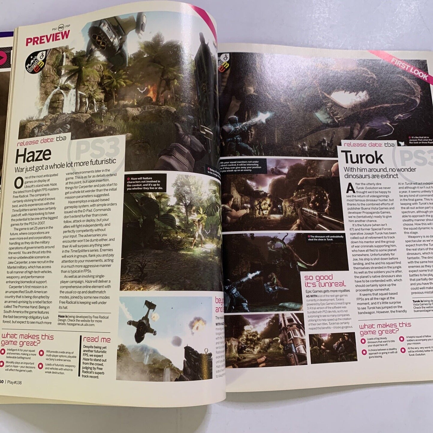 Play PlayStation Magazine No.141 2006 Resistance Final Fantasy XIII E3 MGS4