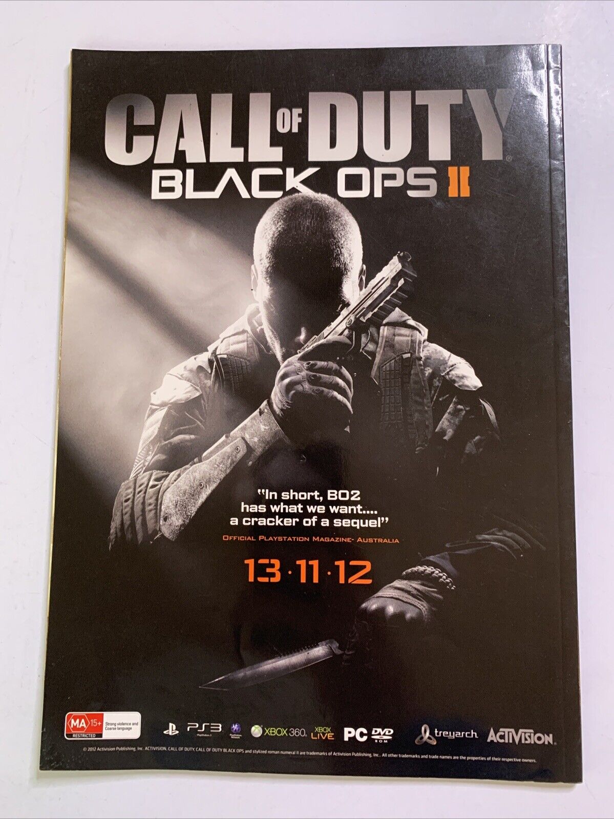 PlayStation Official Magazine Australia December 2012 Hitman Absolution Metro Fu