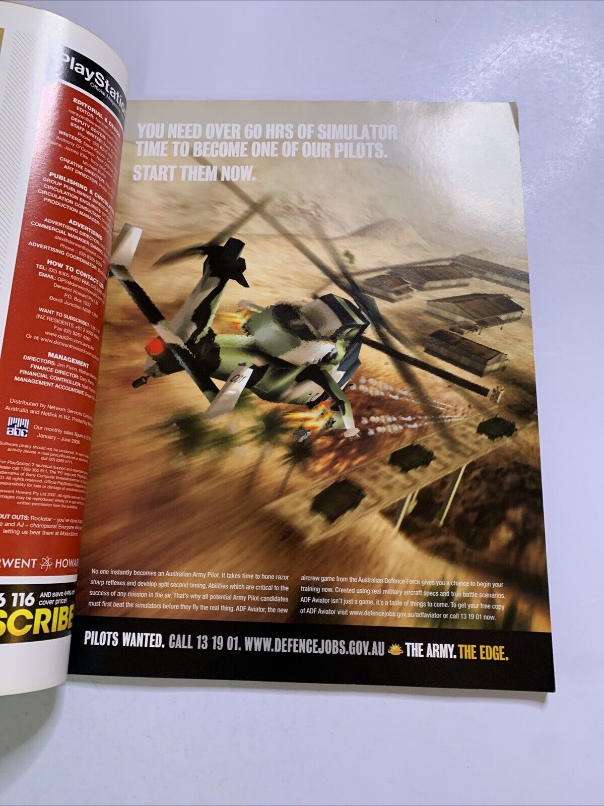 PlayStation Official Magazine Australia May 2007 SpiderMan 3 God Of War 2 Poster