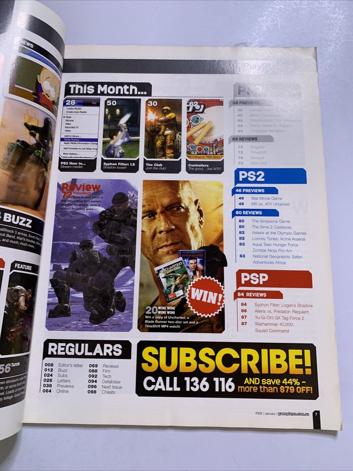 PlayStation Official Magazine Australia Jan 2008 Devil May Cry 4