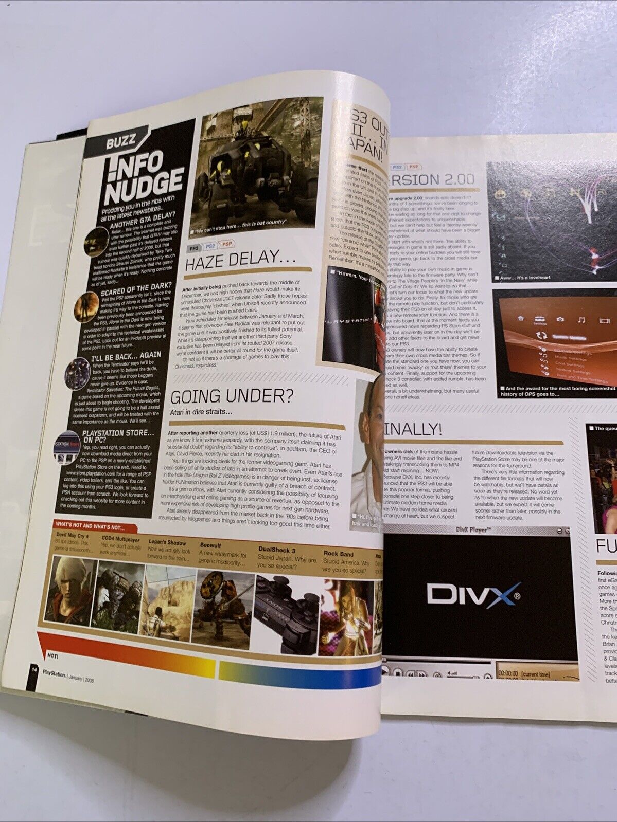 PlayStation Official Magazine Australia Jan 2008 Devil May Cry 4