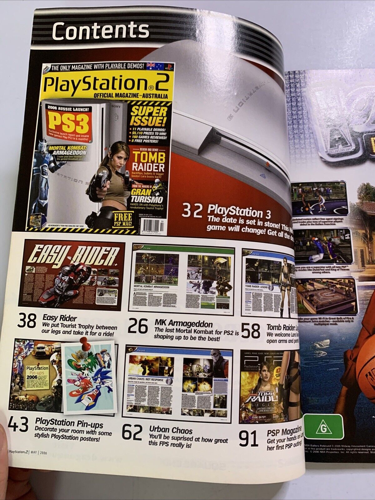 PlayStation 2 Official Magazine Australia May 2006 PS3 Console Launch
