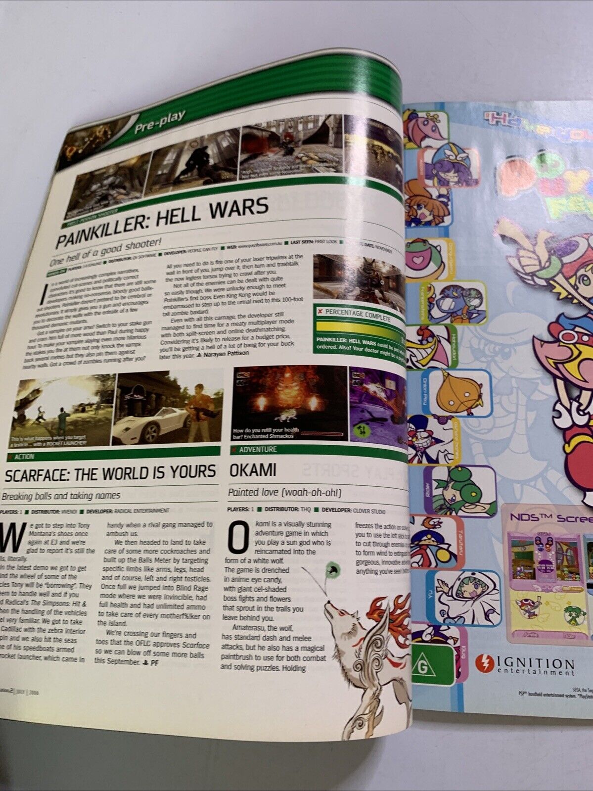 PlayStation 2 Official Magazine Jul 2006 PS3 Hands On Metal Gear Solid 4