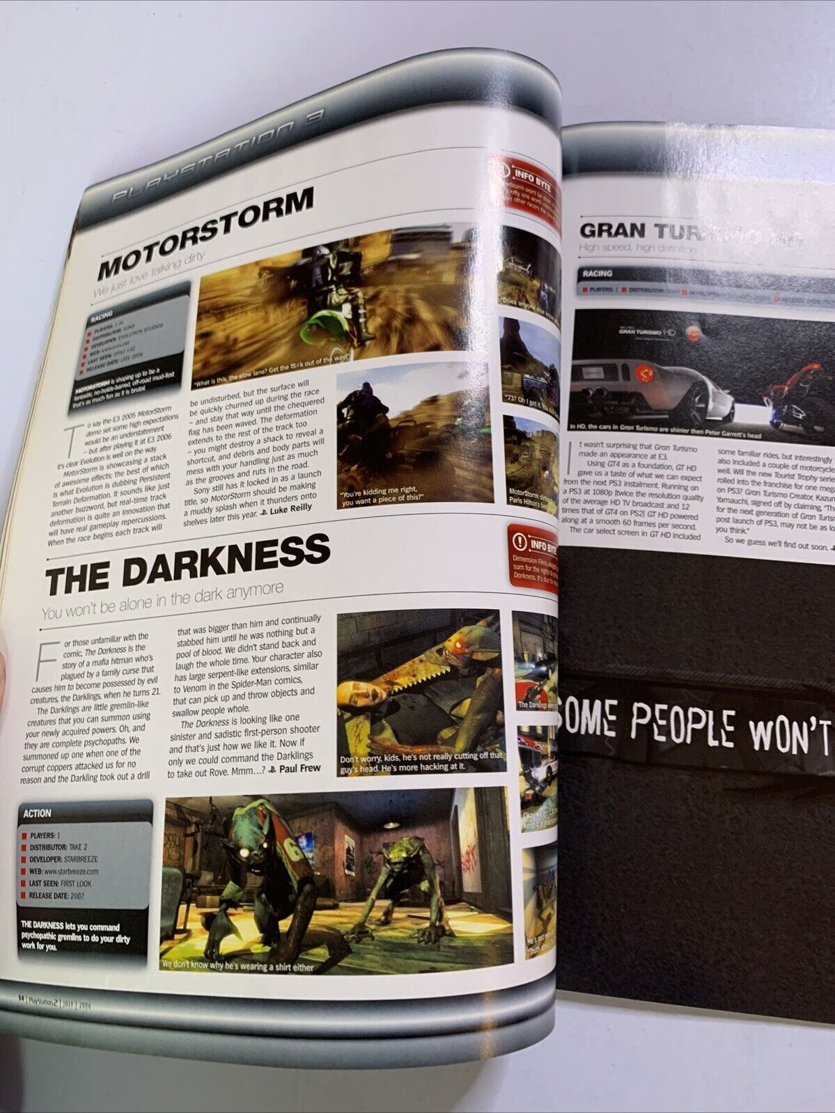 PlayStation 2 Official Magazine Jul 2006 PS3 Hands On Metal Gear Solid 4