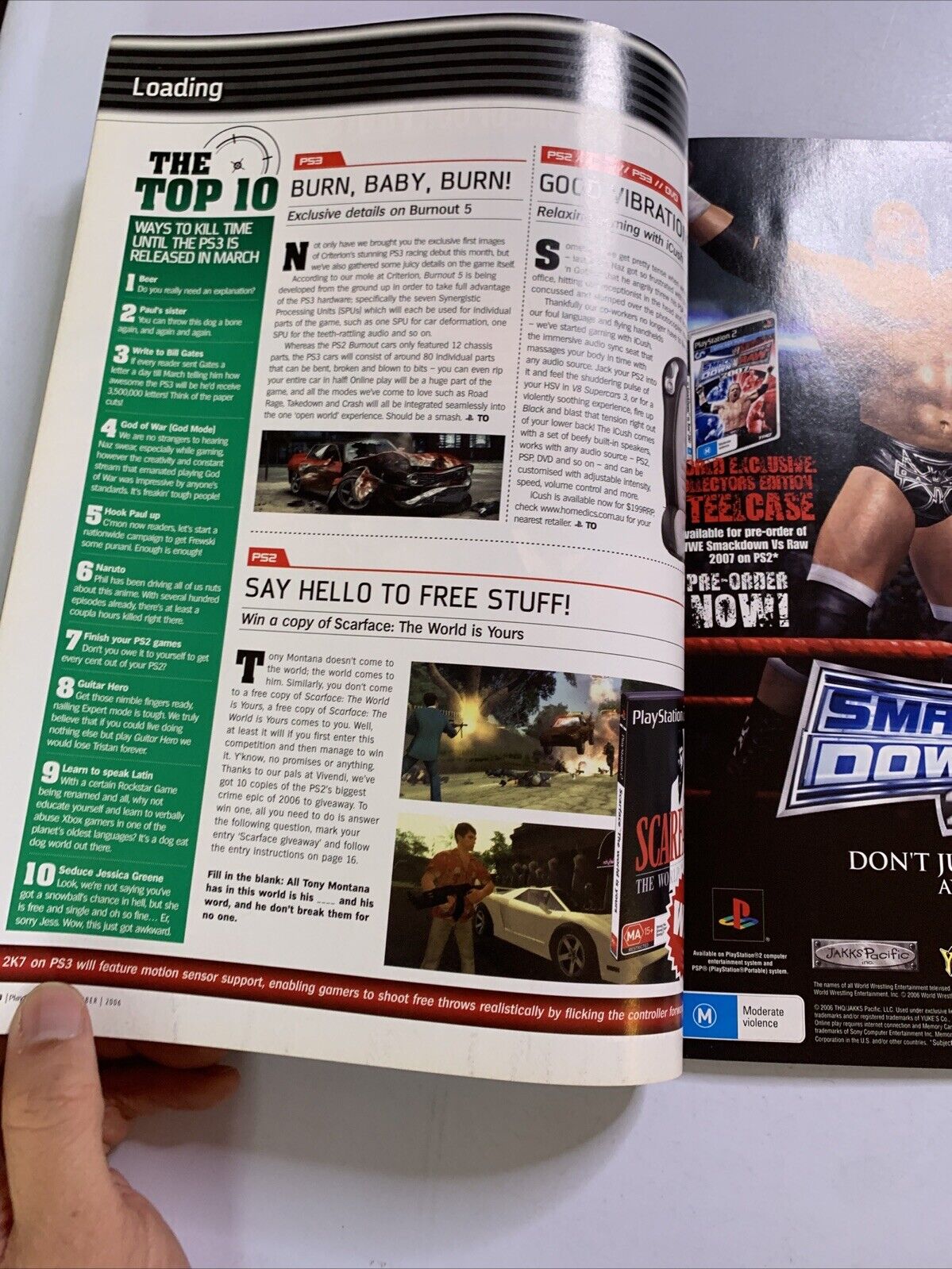 PlayStation 2 Official Magazine Australia Dec 2006 MGS4 Gran Turismo