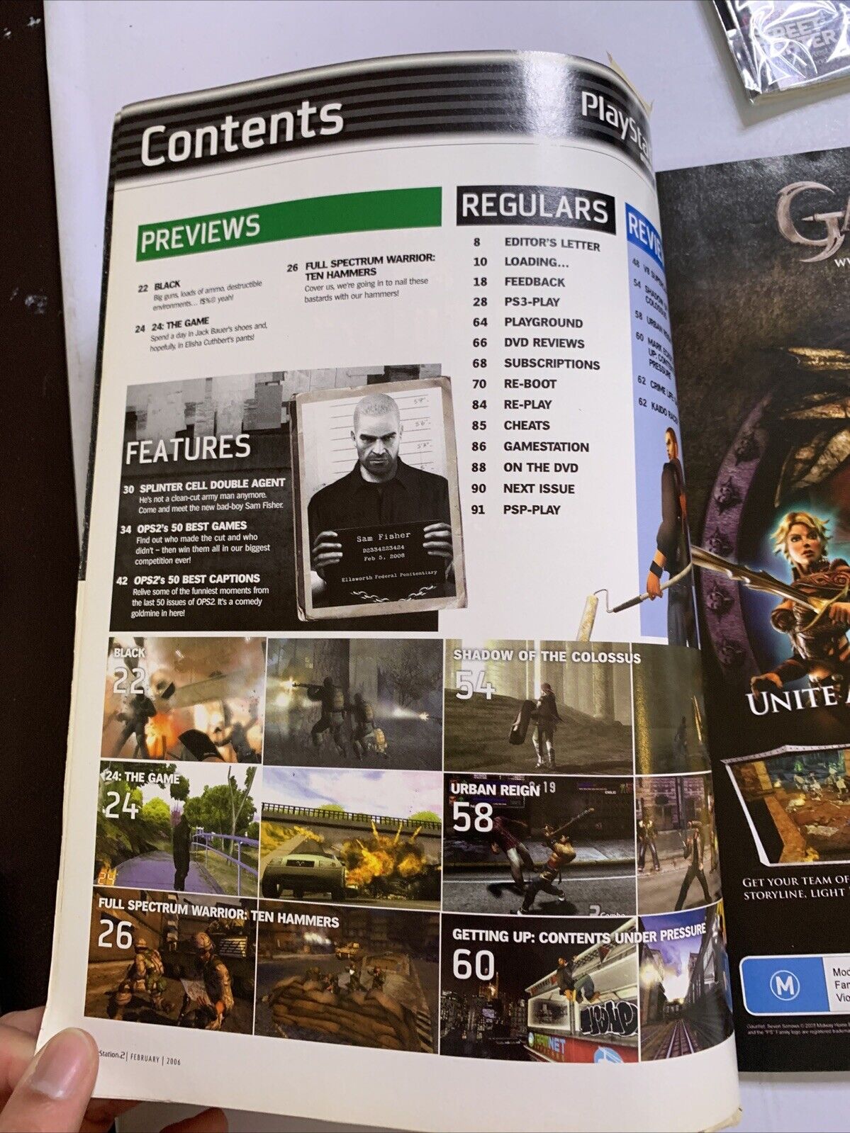 PlayStation 2 Official Magazine Australia Feb 2006 V8 Supercars