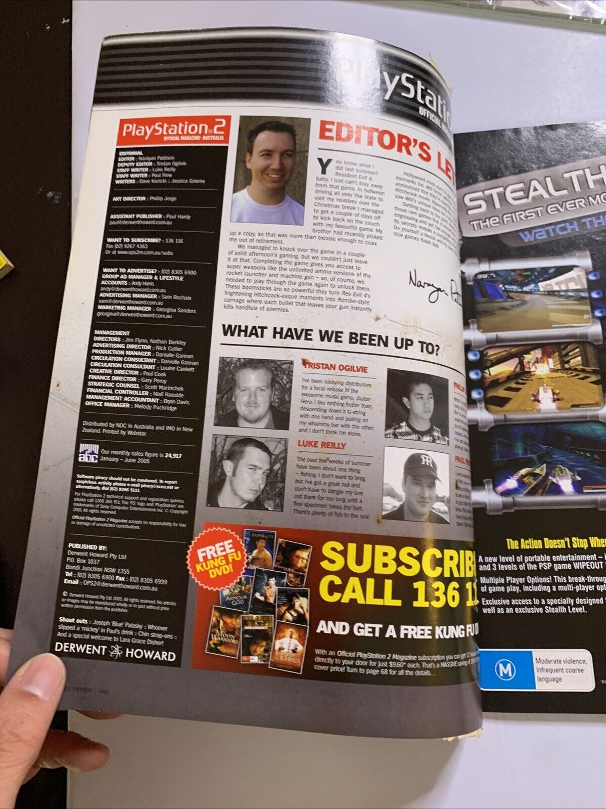 PlayStation 2 Official Magazine Australia Feb 2006 V8 Supercars