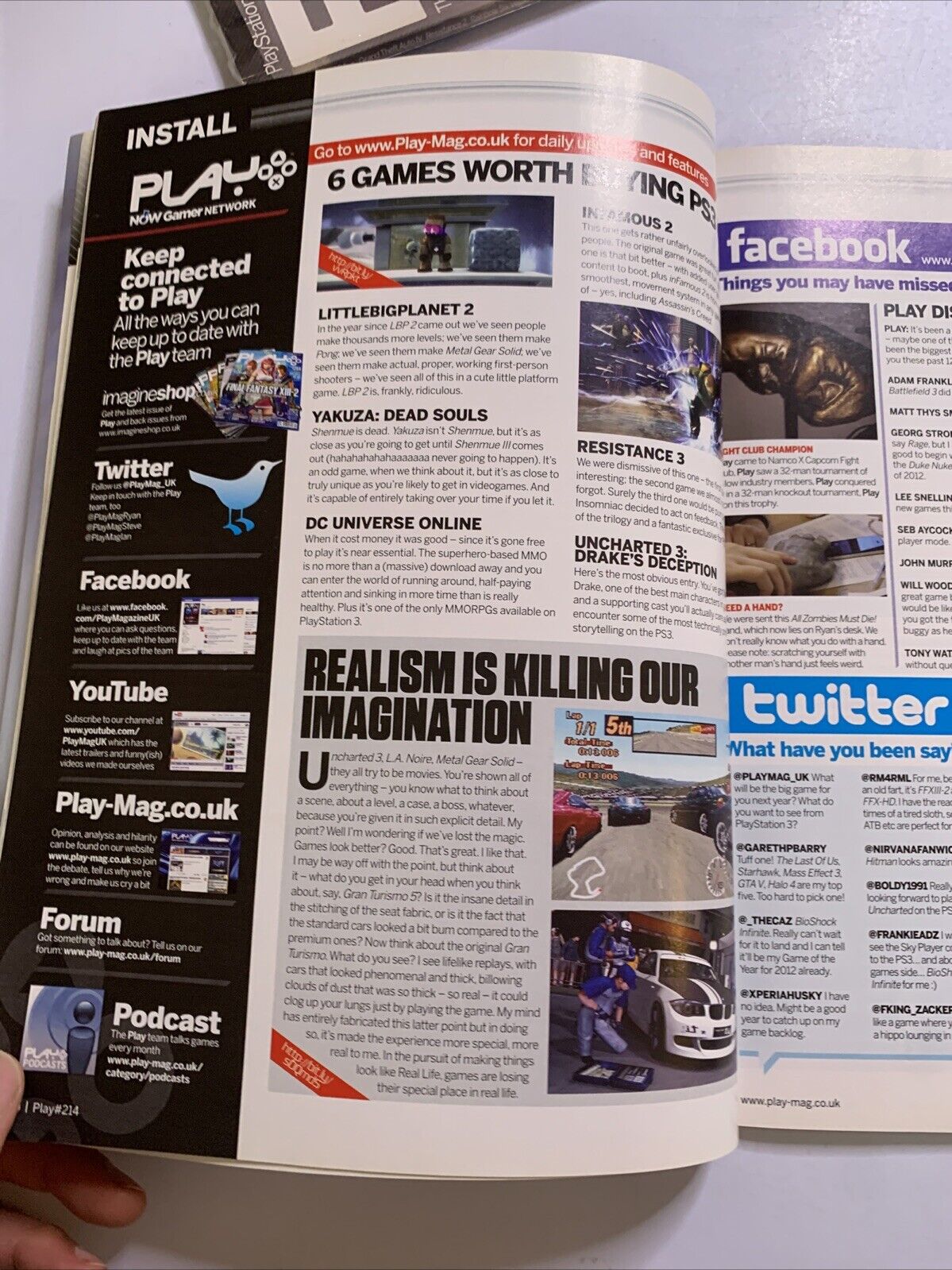 Play PlayStation Magazine No.214 2012 Final Fantasy XIII-2