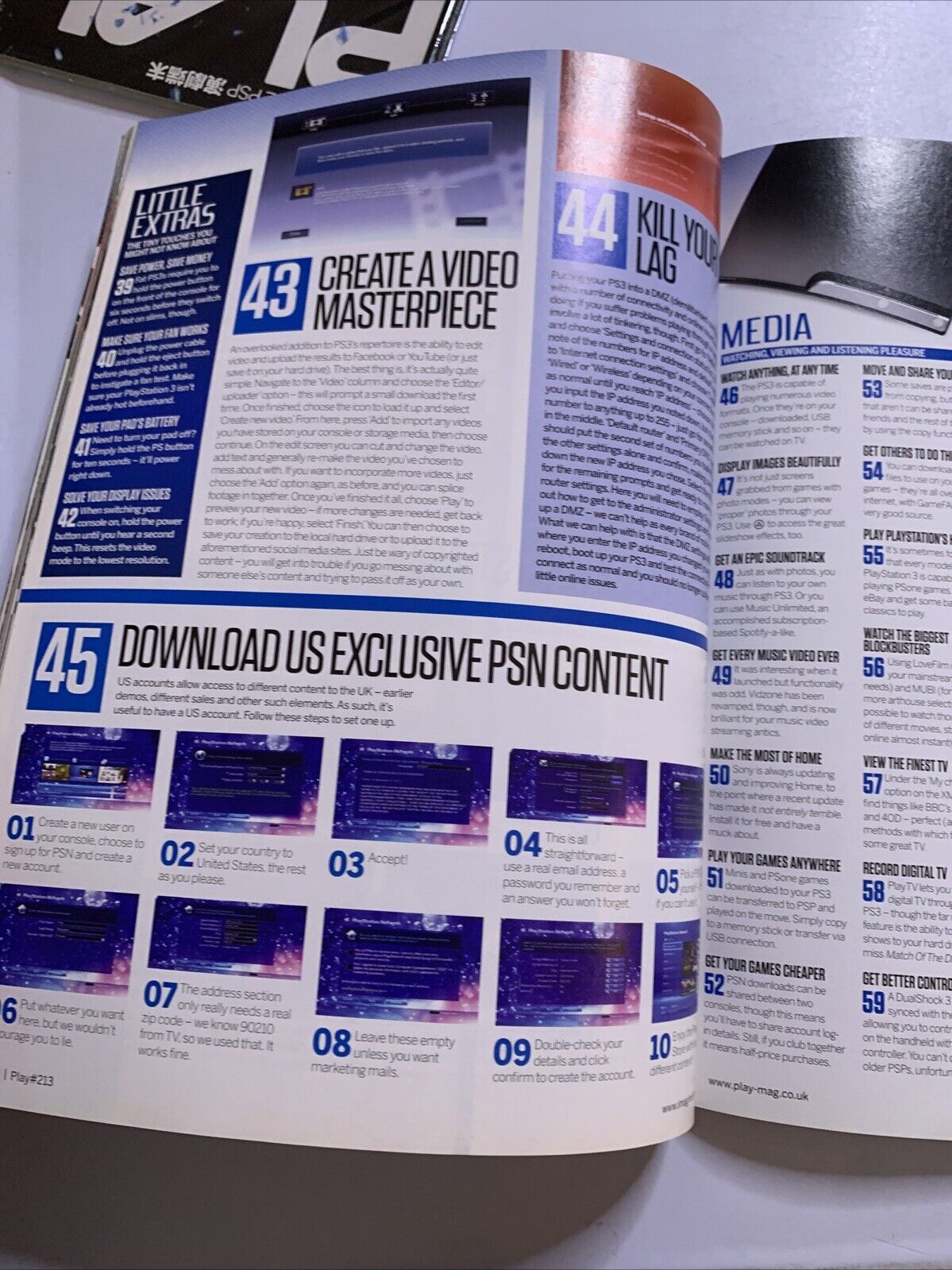 Play PlayStation Magazine No.213 Tomb Raider GTAV PS3 Vita PSP