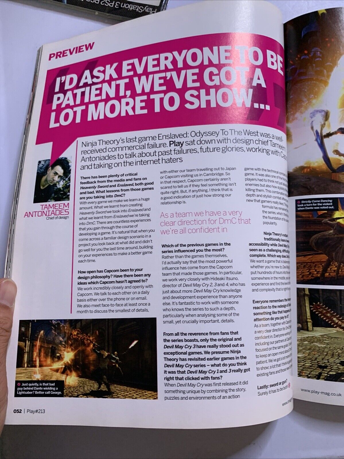 Play PlayStation Magazine No.213 Tomb Raider GTAV PS3 Vita PSP