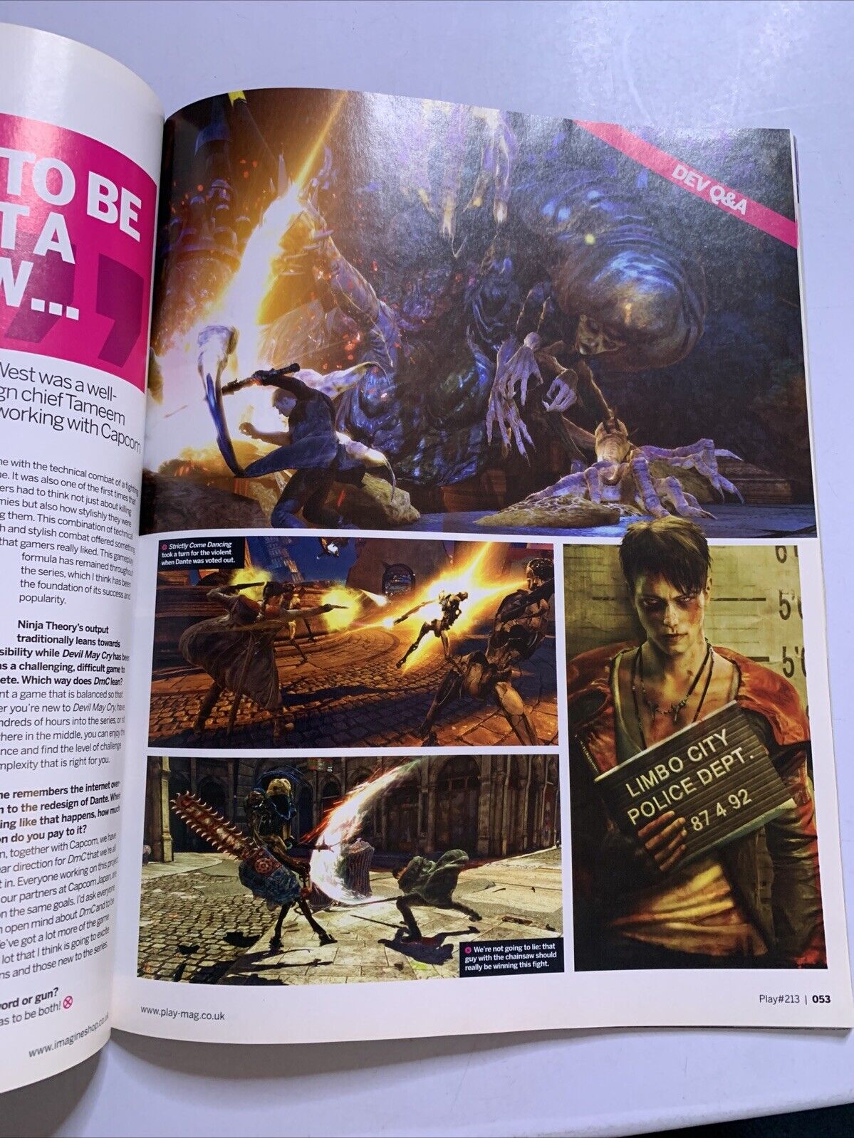 Play PlayStation Magazine No.213 Tomb Raider GTAV PS3 Vita PSP