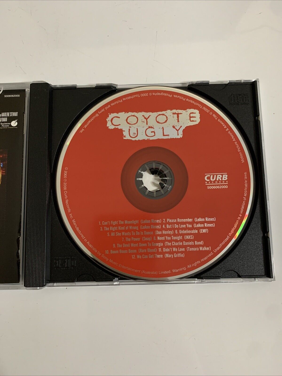 Coyote Ugly by Original Film Soundtrack (CD, 2000) Movie soundtrack