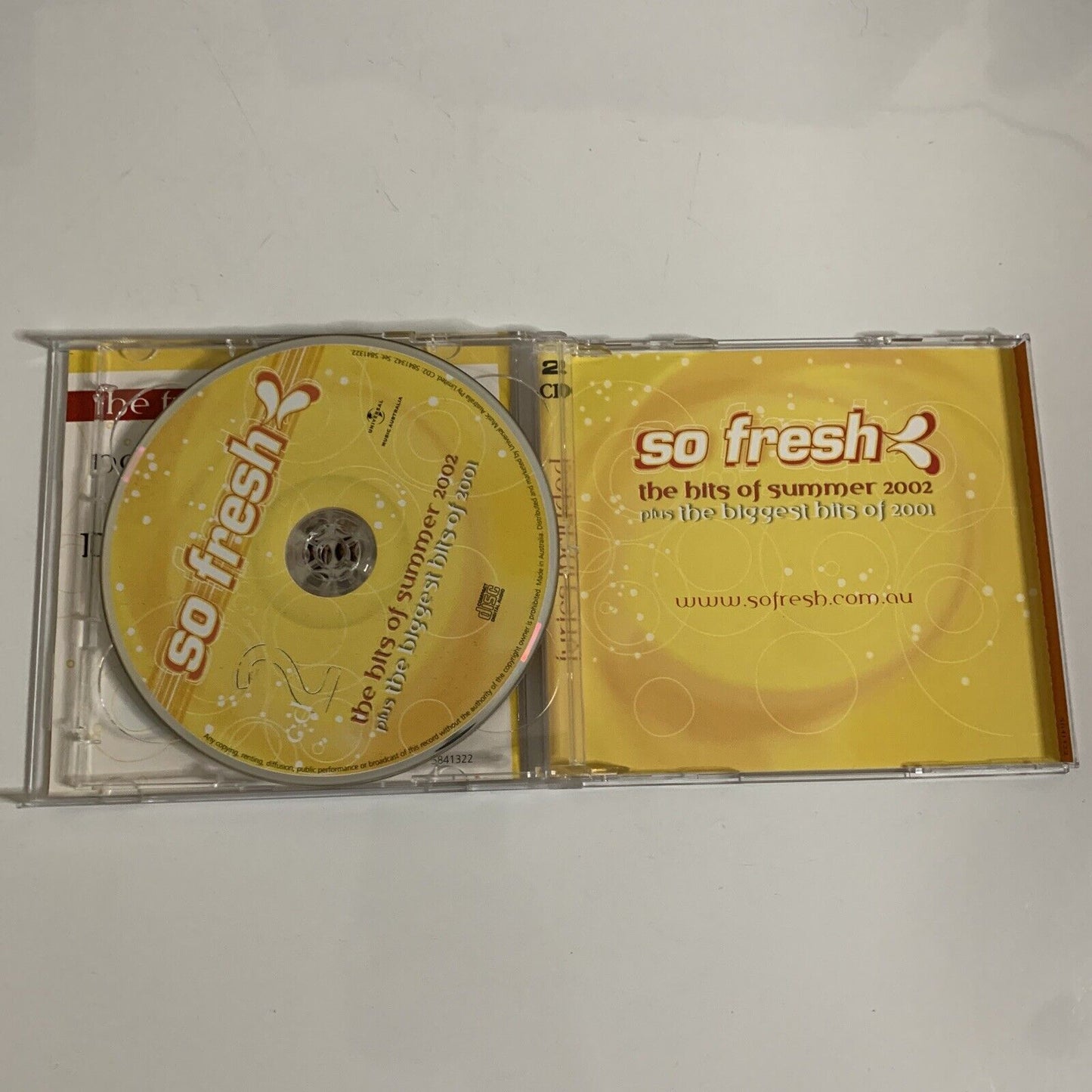 So Fresh: The Hits Of Summer 2002 Plus The Biggest Hits Of 2001 (CD, 2-Disc)