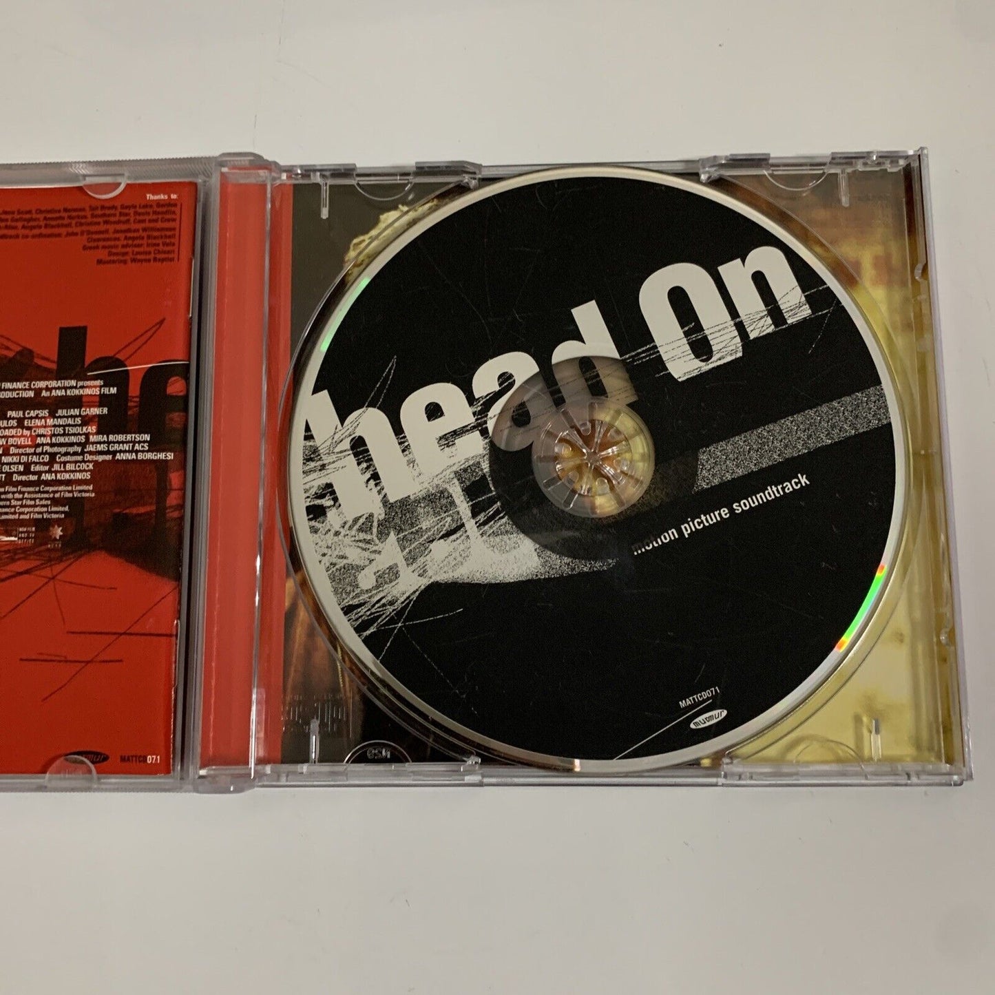 Head On Motion Picture Soundtrack (CD, 1998) Promo MATTCD071