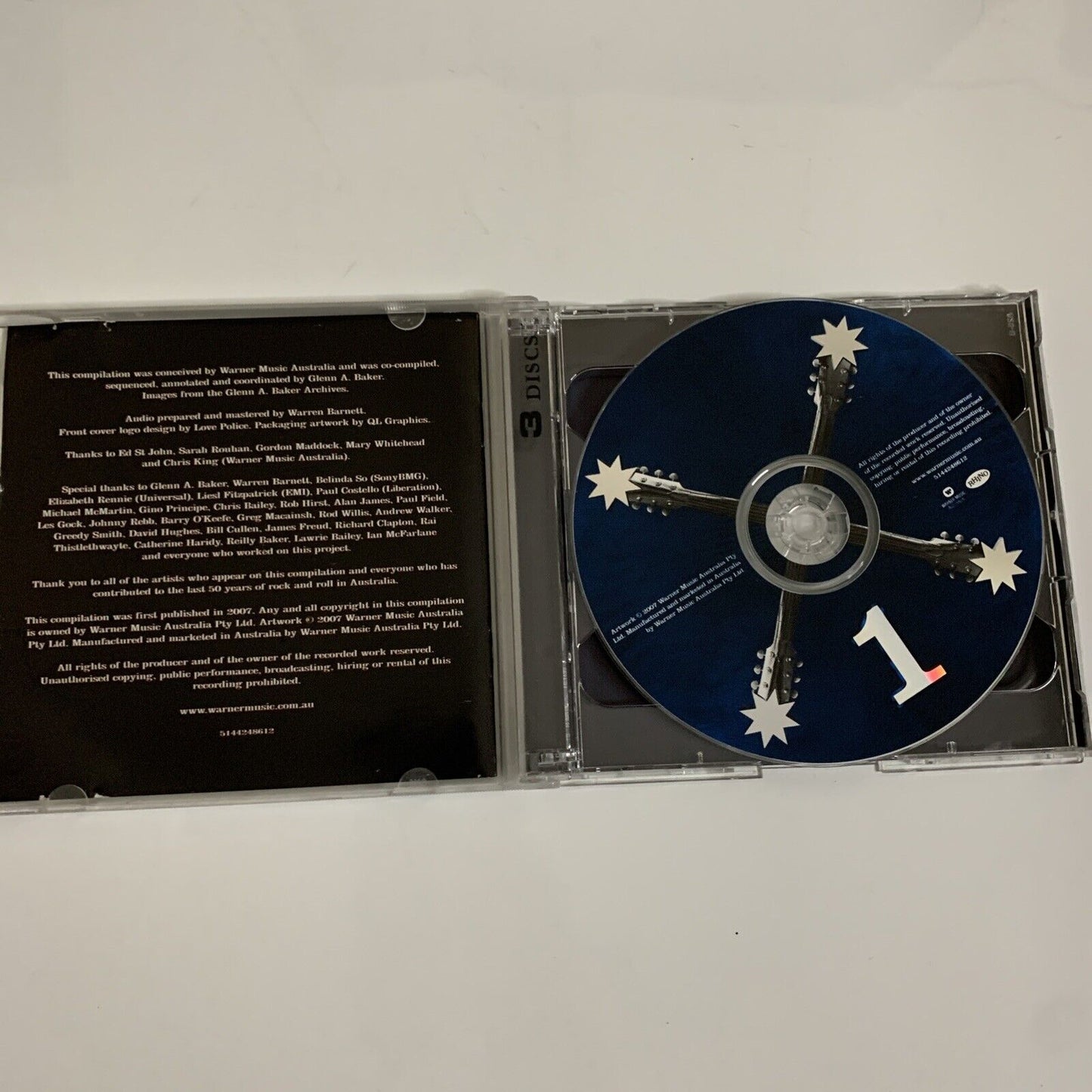 50 Years Of Australian Rock & Roll (CD, 3-Disc Set, 2008)