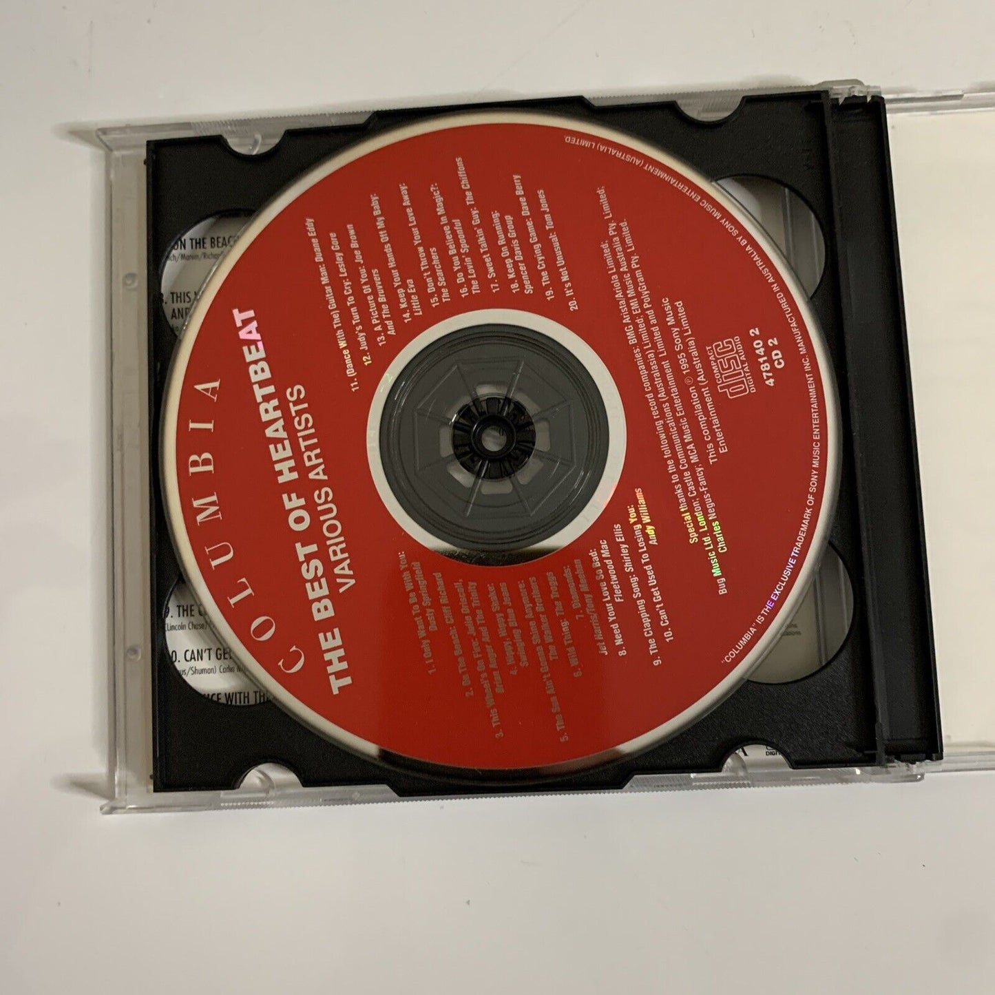 The Best Of Heartbeat - Music From The Yorkshire TV Series (CD, 2-Disc, 1994)