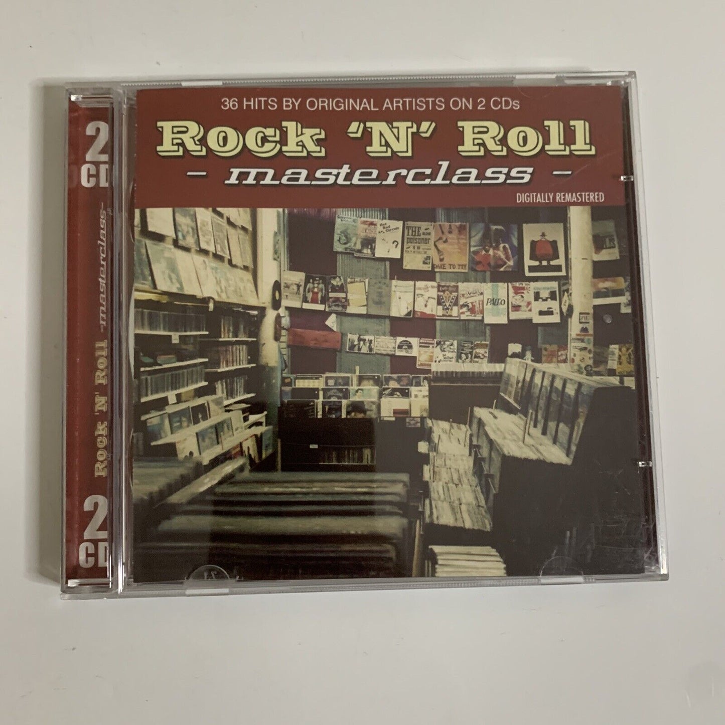 Rock 'N' Roll Masterclass by Various Artists (CD, 2-Discs)
