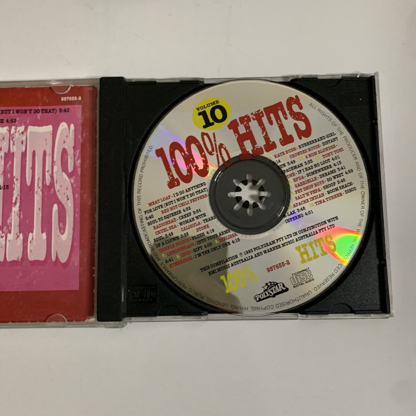 100% Hits Volume 10 (CD, 1993)