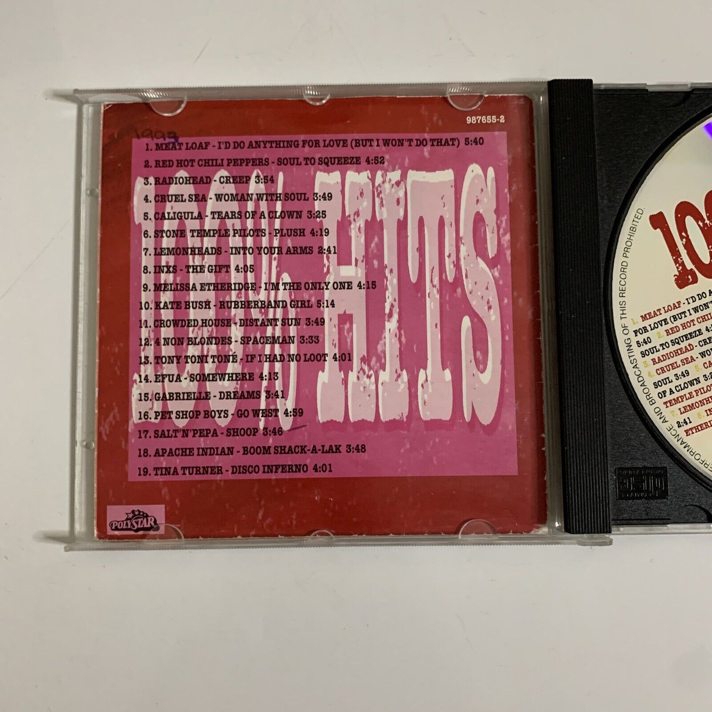 100% Hits Volume 10 (CD, 1993)