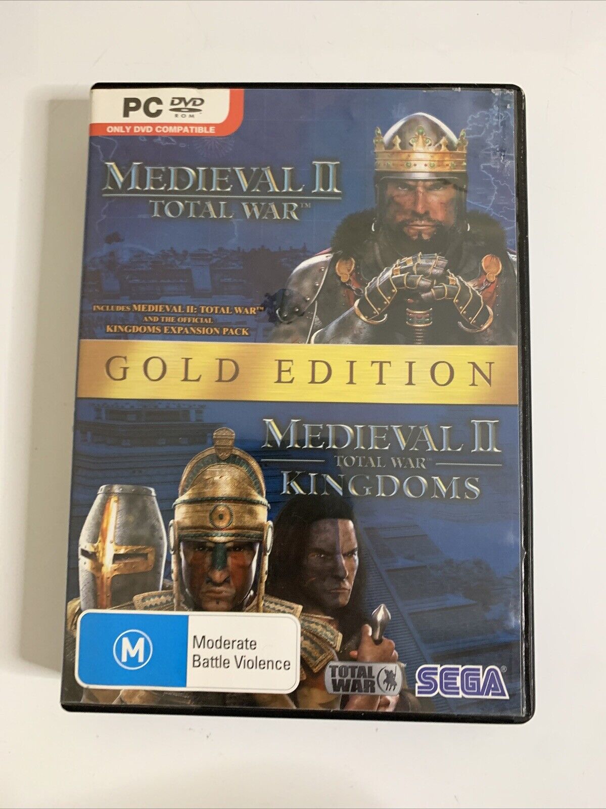 Medieval II Total War + Kingdoms Gold Edition PC DVD SEGA