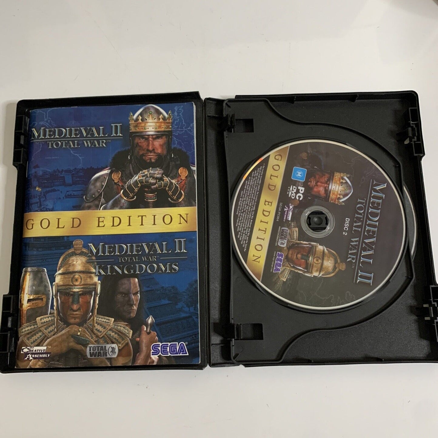 Medieval II Total War + Kingdoms Gold Edition PC DVD SEGA