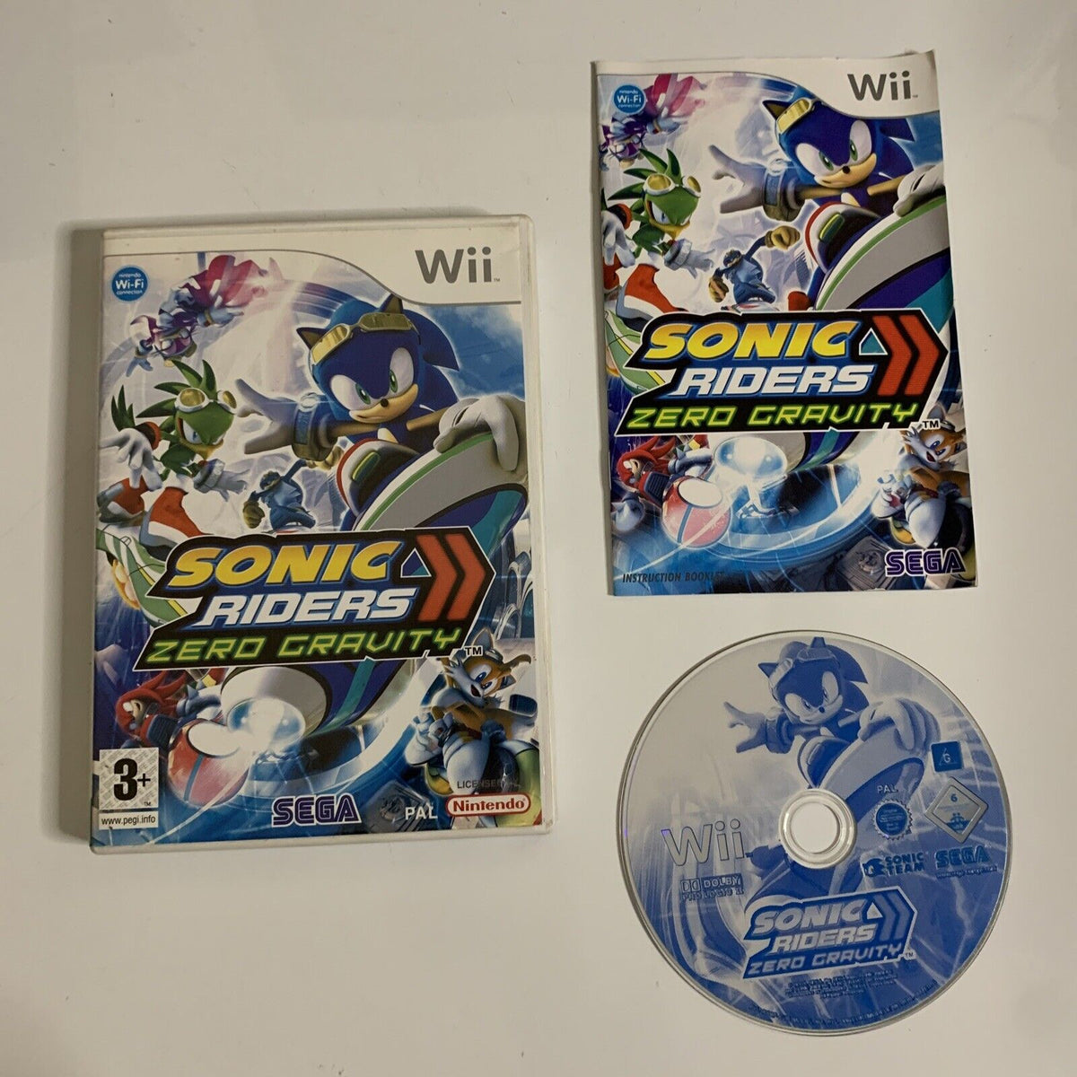 Sonic Riders Zero Gravity 2008 Nintendo Wii PAL Complete – Retro Unit