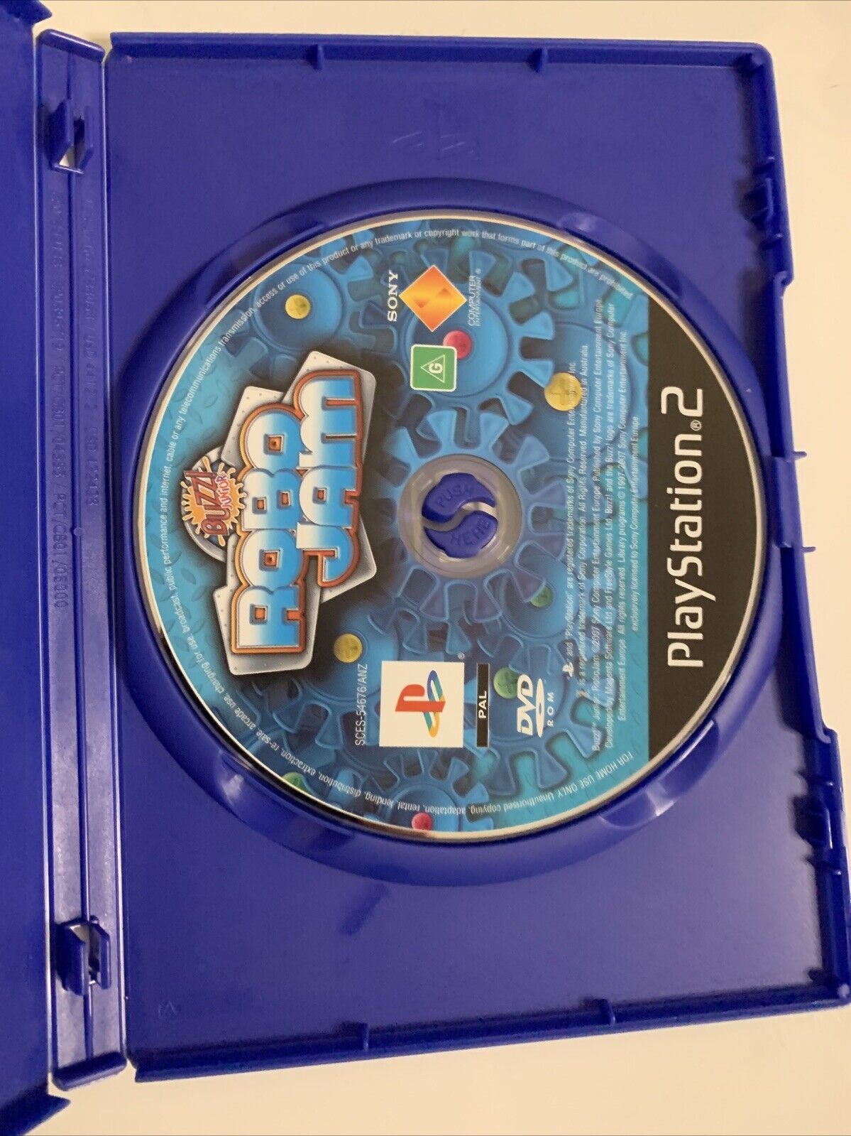 Buzz! Junior Robo Jam PS2 Sony PlayStation 2 PAL 2007 Party Game