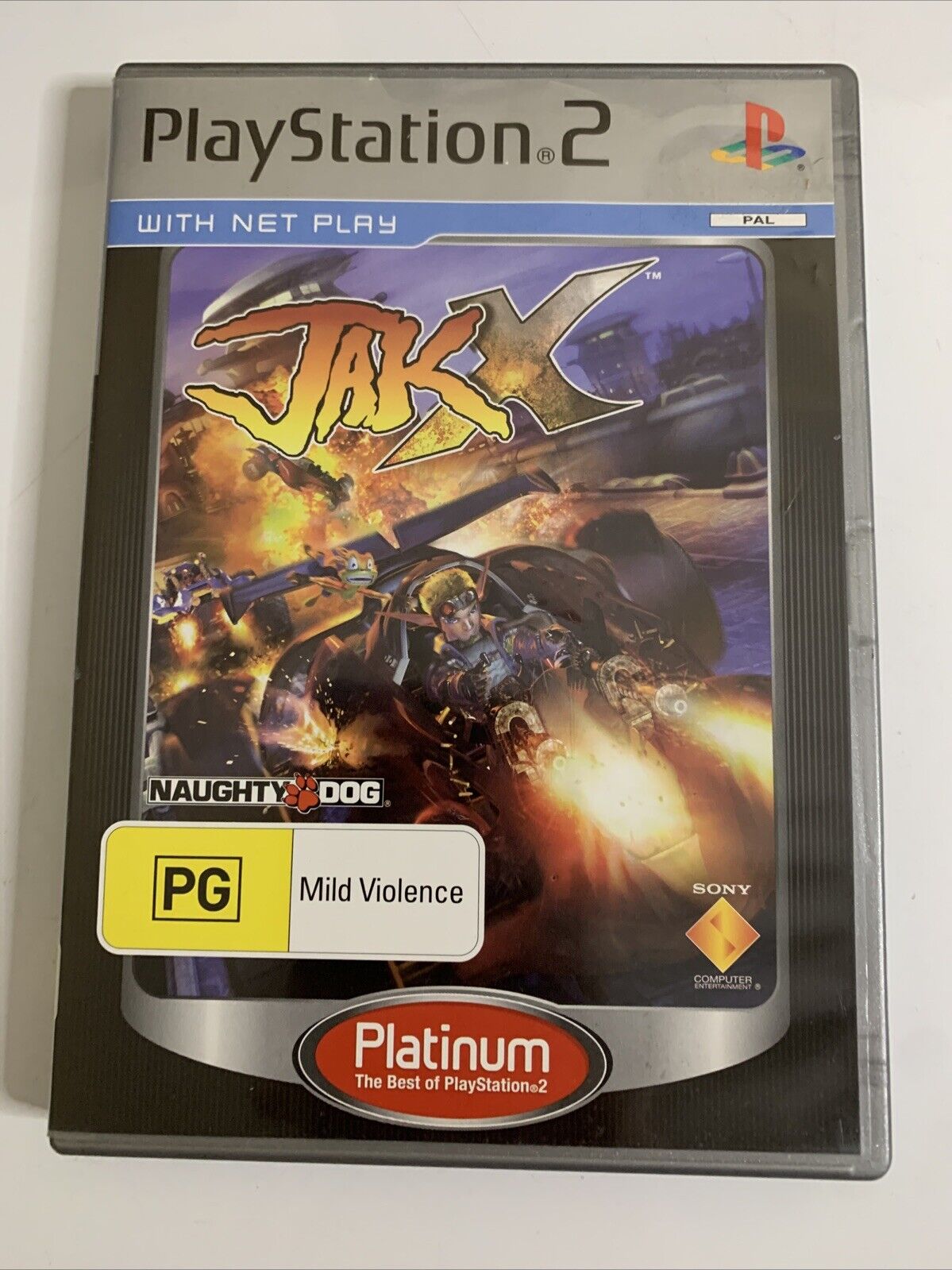 Jak X Platinum Version PS2 Sony PlayStation 2 PAL 2005 Game Complete
