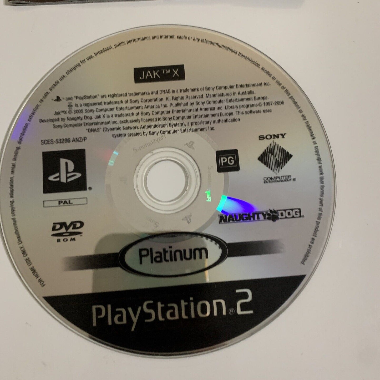 Jak X Platinum Version PS2 Sony PlayStation 2 PAL 2005 Game Complete