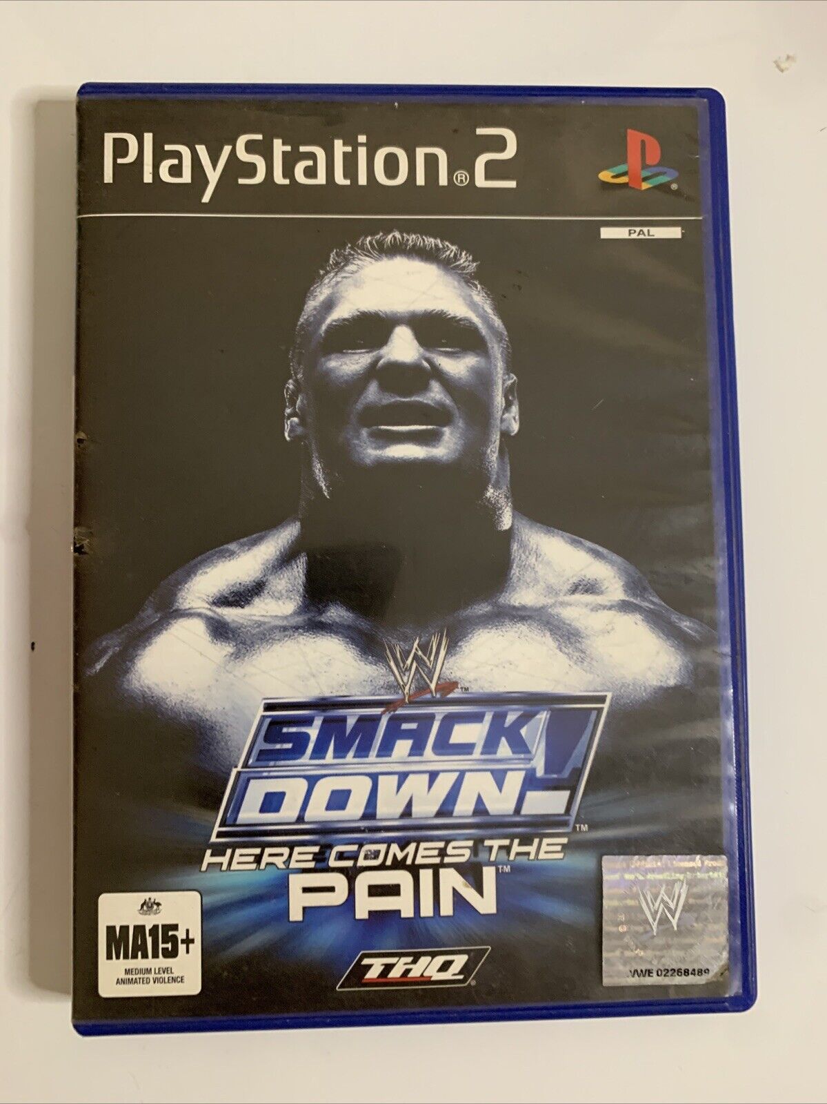 WWE Smackdown Here Comes The Pain PS2 PlayStation 2 2003 PAL Wrestling Game