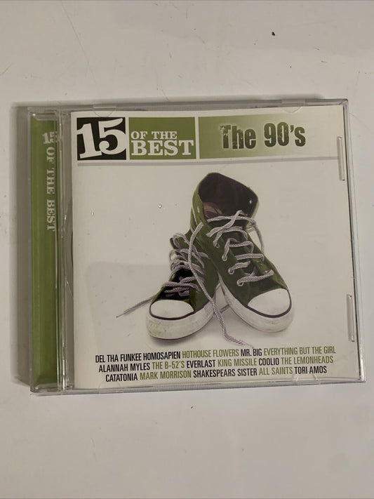 15 Of The Best: The 90's (CD, 2008) Compilation Album