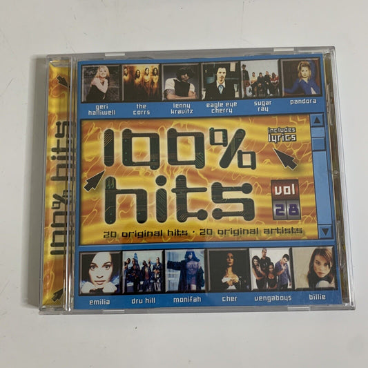 100% Hits Volume 28 by Various Artists (CD, 1999) Compilation Album