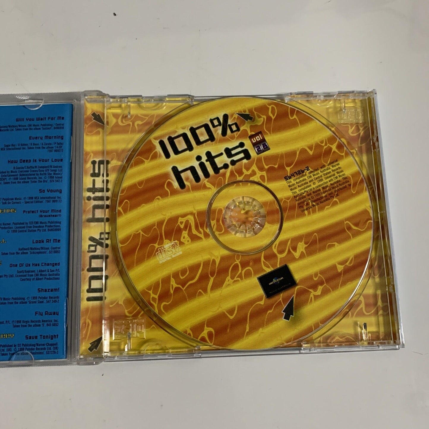 100% Hits Volume 28 by Various Artists (CD, 1999) Compilation Album