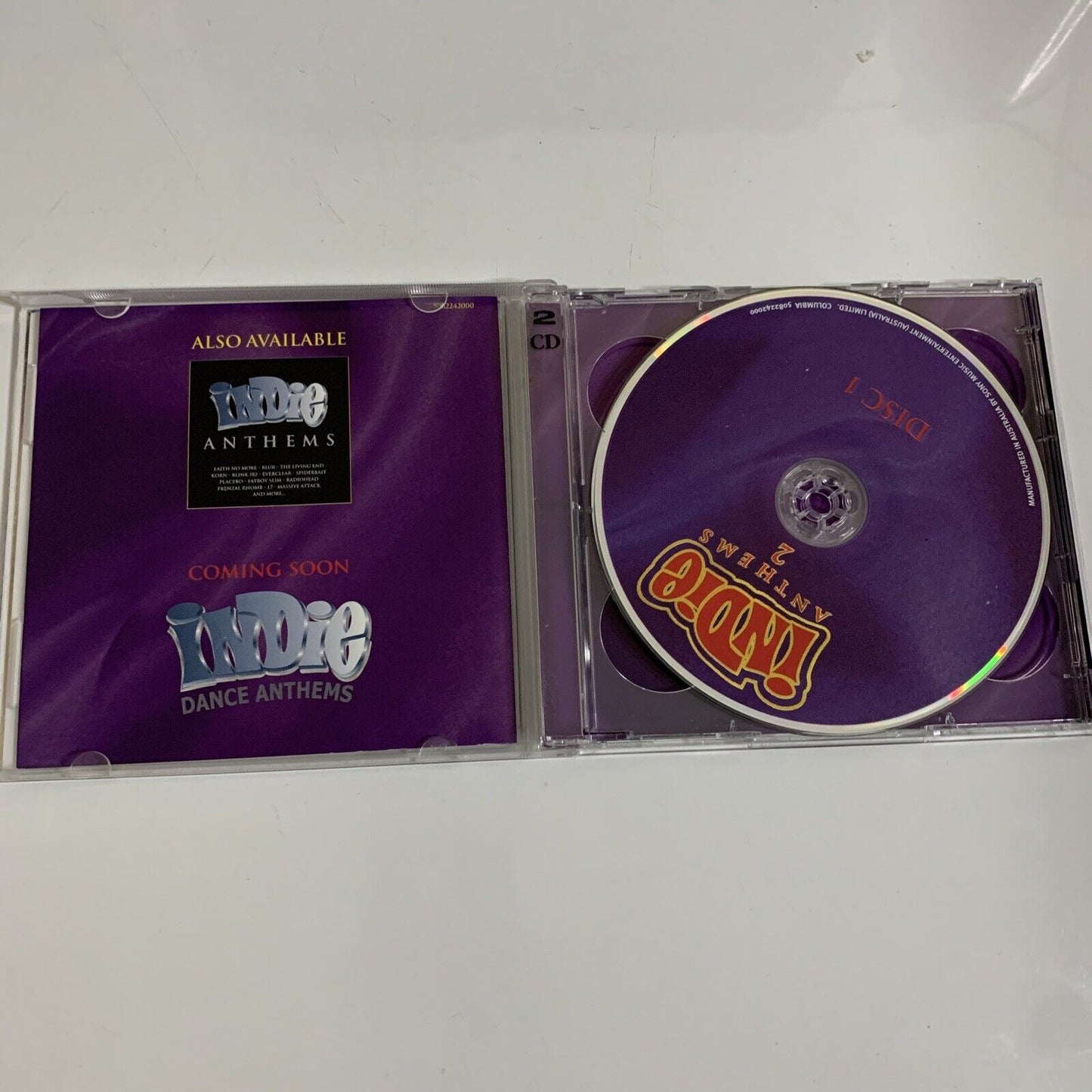 Indie Anthems Vol. 2 by Various Artists (CD, 2-Disc Set, 2002) Compilation