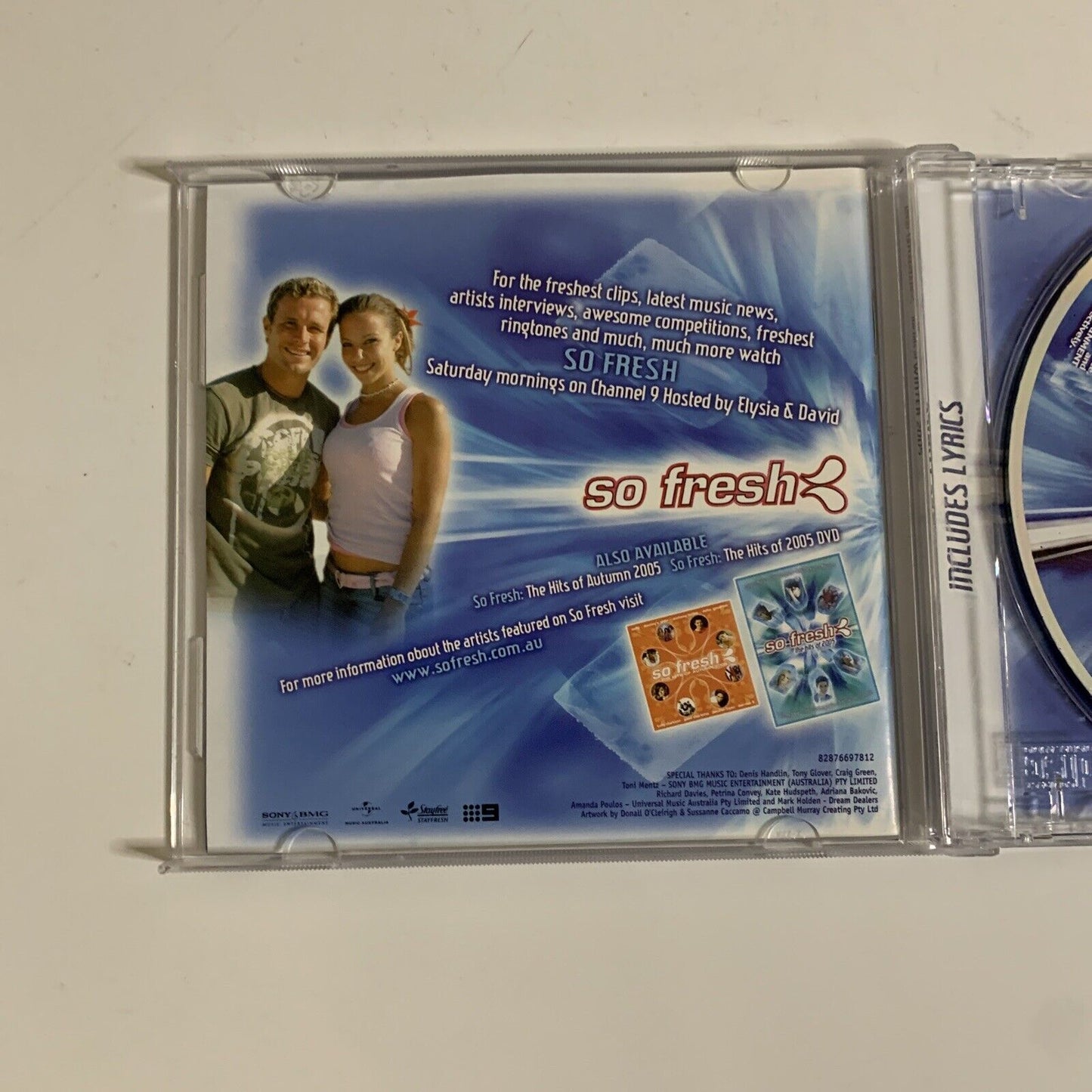 So Fresh: The Hits Of Winter 2005 by Various Artist (CD, 2005) Compilation Album