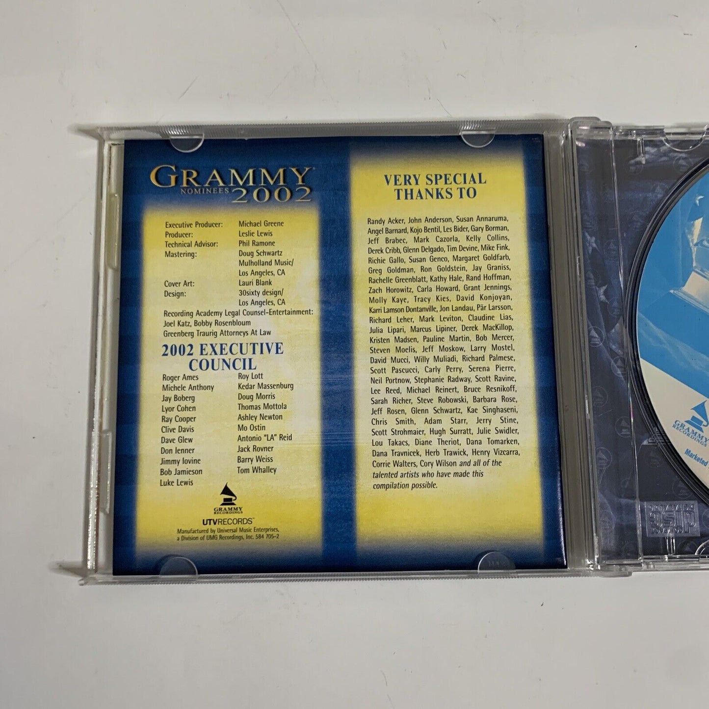 Grammy Nominees 2002 by Various Artists (CD, 2002)