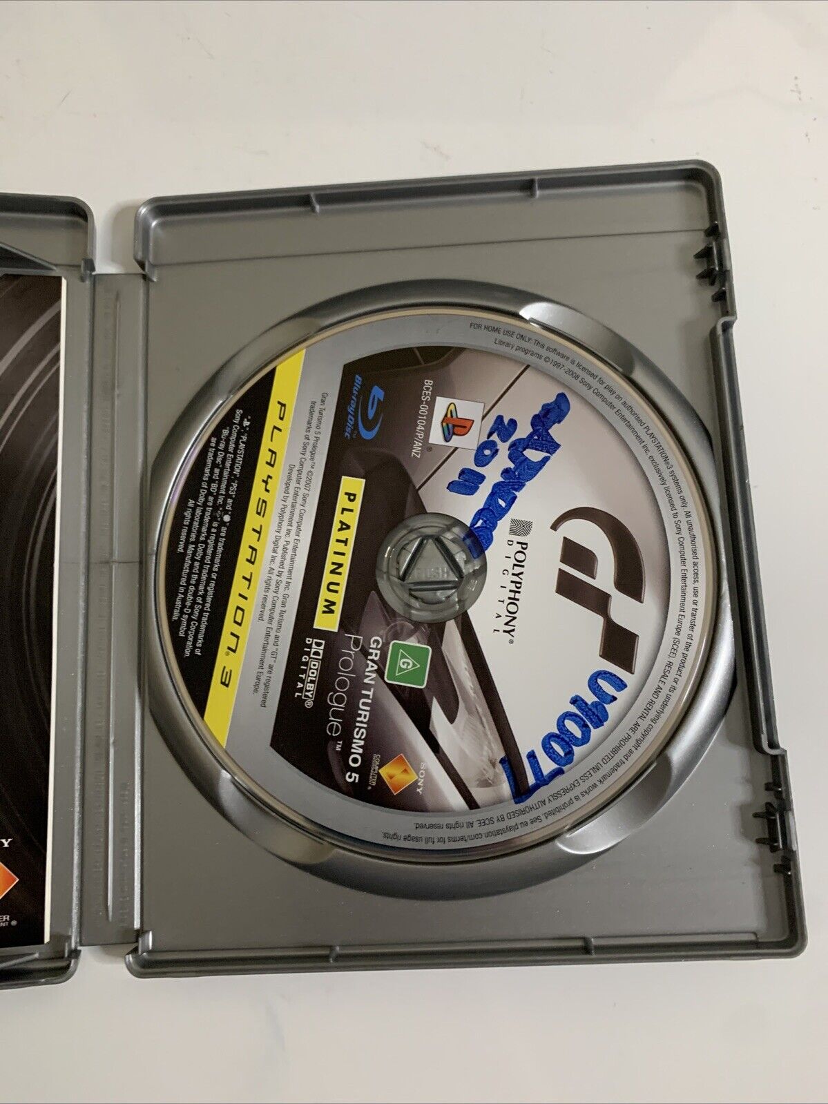 Gran Turismo 5 Prologue Sony Playstation 3 PS3 Racing Game Complete