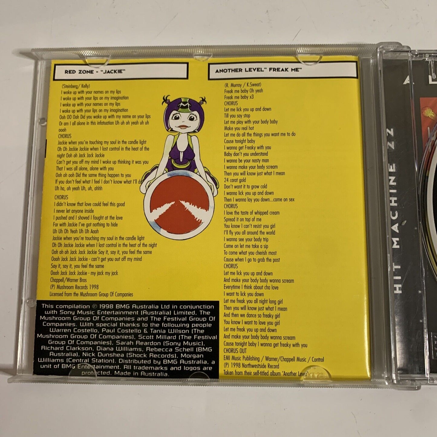 Hit Machine 22 Music (CD, 1998) Compilation Album