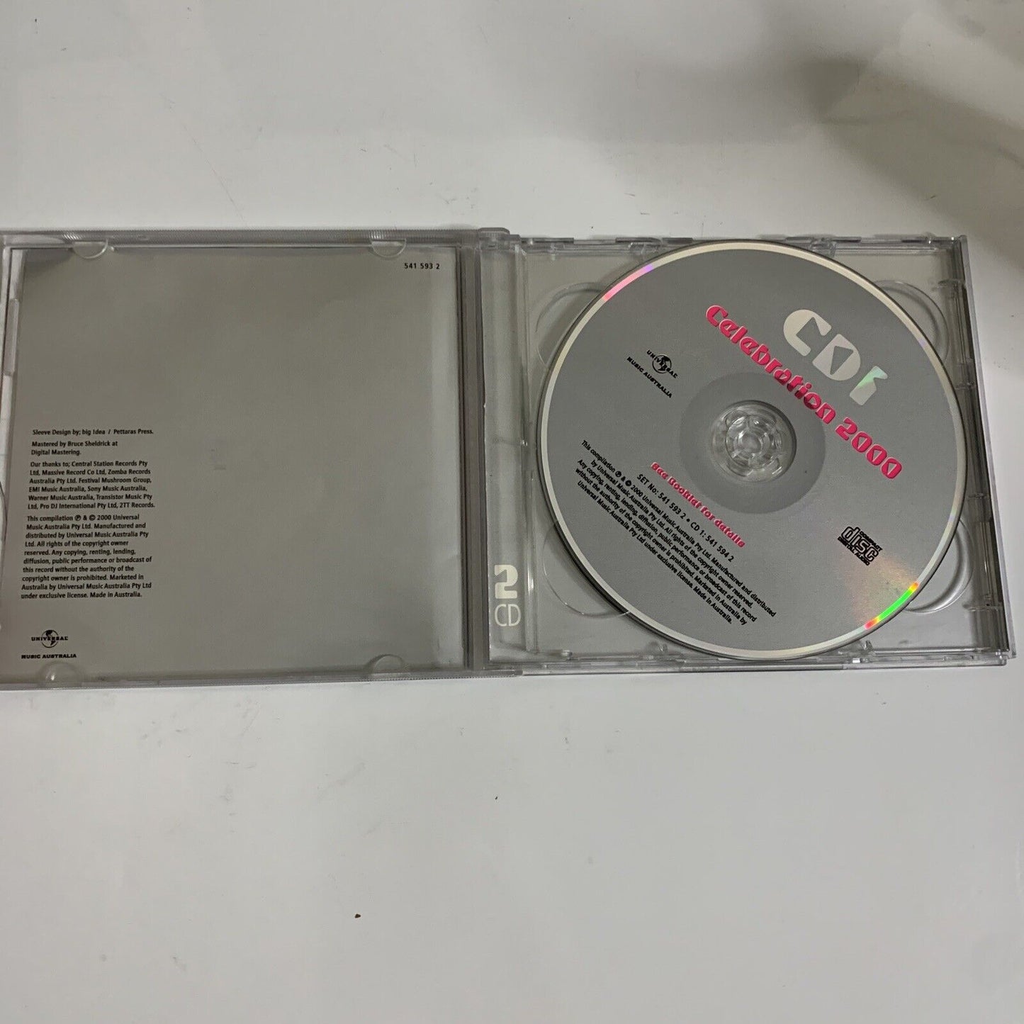 Celebration 2000 (CD, 1999, 2-Disc Set) Dance Electronic Compilation Album