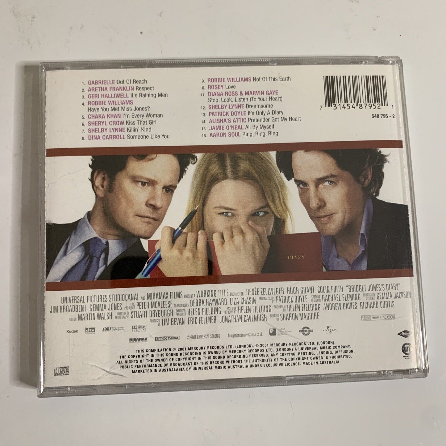 Bridget Jones's Diary by Various Artists (CD, 2008)